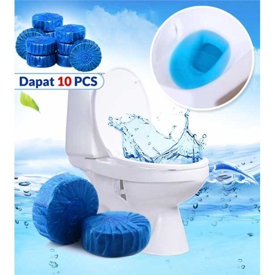 swirl latrine v7 isi 10pcs Tablet Pembersih Kloset