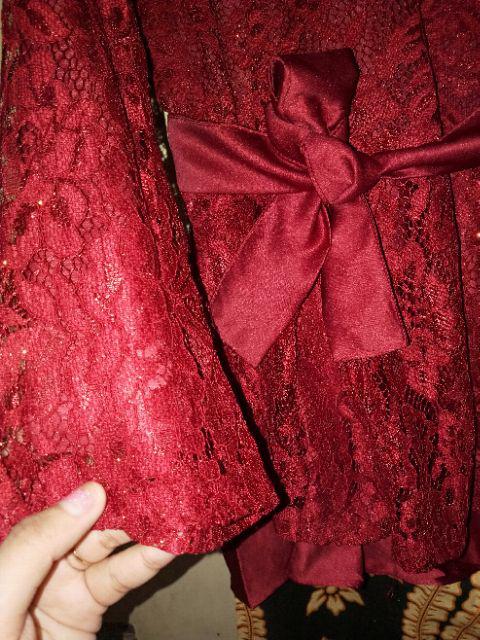 Maura Couple - Sania Ruffle Batik Couple Ori Ndoro Jowi Garansi Termurah Shopee -  Batik Modern Solo