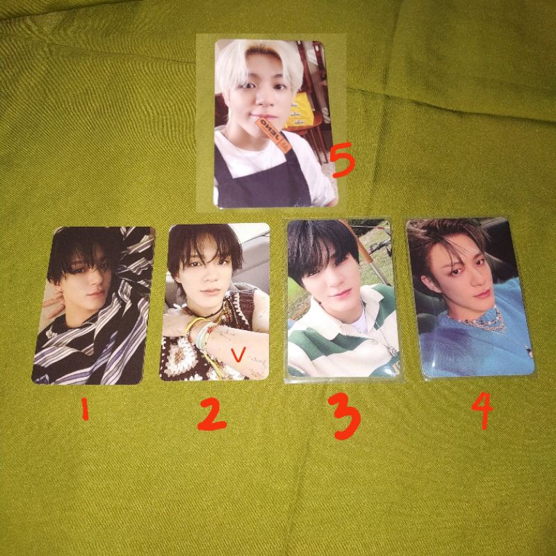 Jeno Photocard Boring Future Photo Balloon Luggage Dreaming Cafe