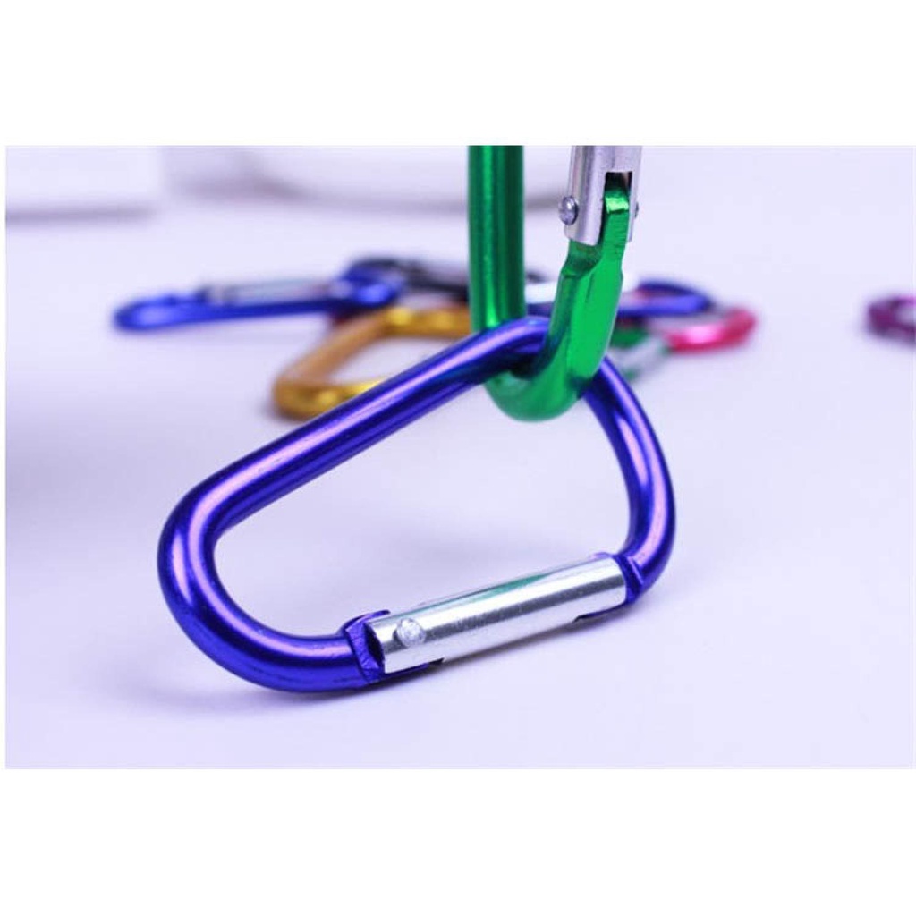 D-Type Carabiner Buckle Hanging Aluminium - CC1
