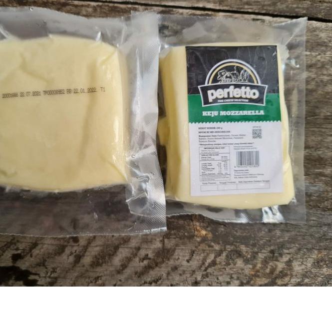 

Barang Bagus MOZARELLA CHEESE | PERFETTO | KEJU MOZARELLA (LABEL ASLI, BUKAN REPACK) RT4.