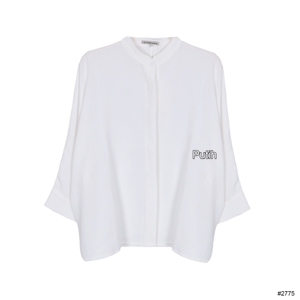 LEENBENKA Tayla Blouse ( uniqlo ) #2775-Putih