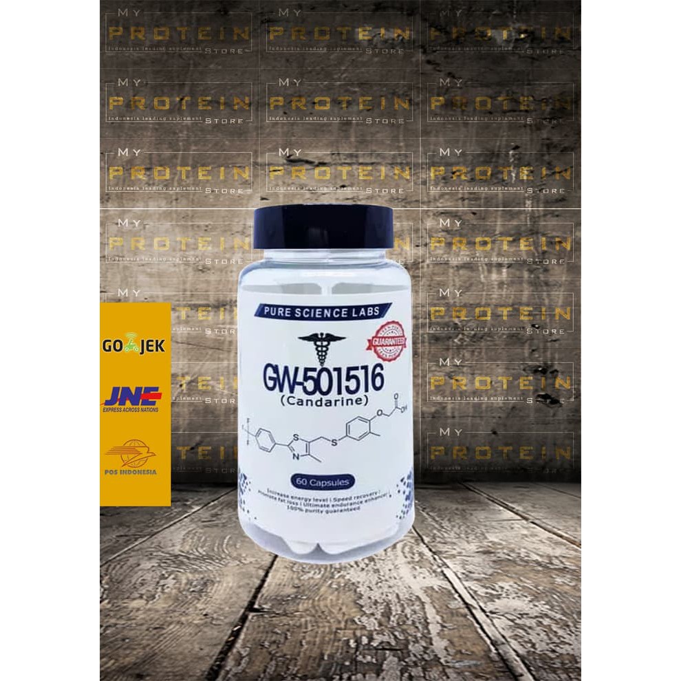 Suplemen Fitness | SARMS PURE SCIENCE Cardarine 10mg x 60caps GW501516
