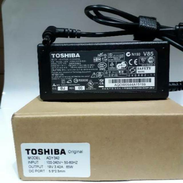 Adaptor Charger Toshiba 19V 3.42 TOSHIBA Satellite 3000 Series Satellite 3000 Satellite 3000-S303