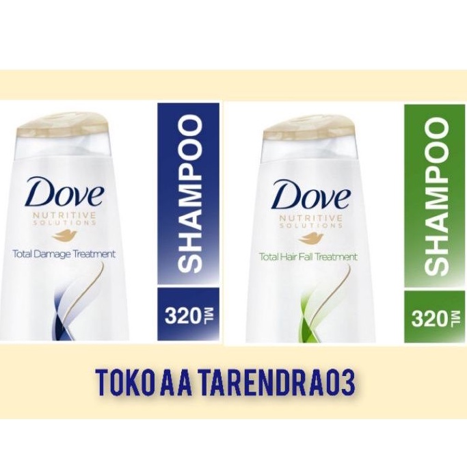 Dove shampo 320ml