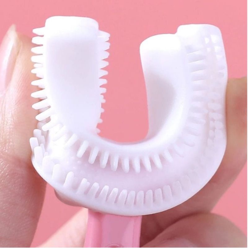 SIKAT GIGI ANAK BENTUK U / SIKAT GIGI ANAK SILIKON BPA FREE / SIKAT GIGI BABY / SIKAT GIGI BAYI / TRAINING TOOTHBRUSH SILICONE