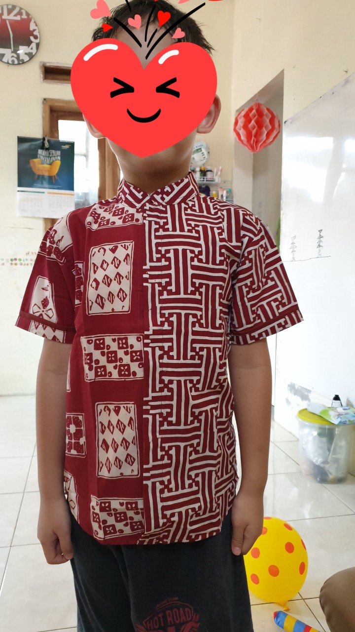 Kemeja Koko Batik Anak