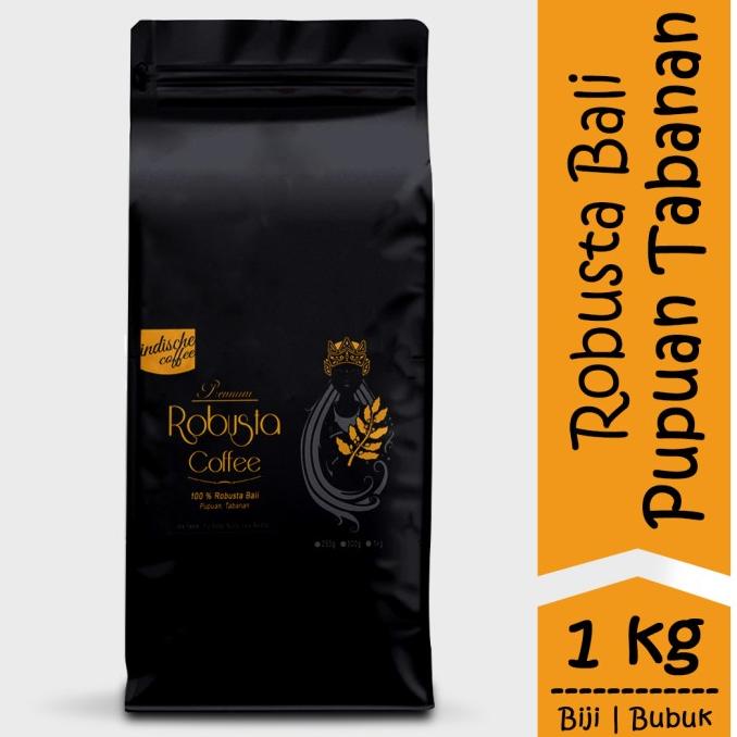 

[ COD ] KOPI ROBUSTA BALI PUPUAN TABANAN 1kg BIJI/BUBUK FRESH ROASTED-INDISCHE BOOM SALE Kode 1405