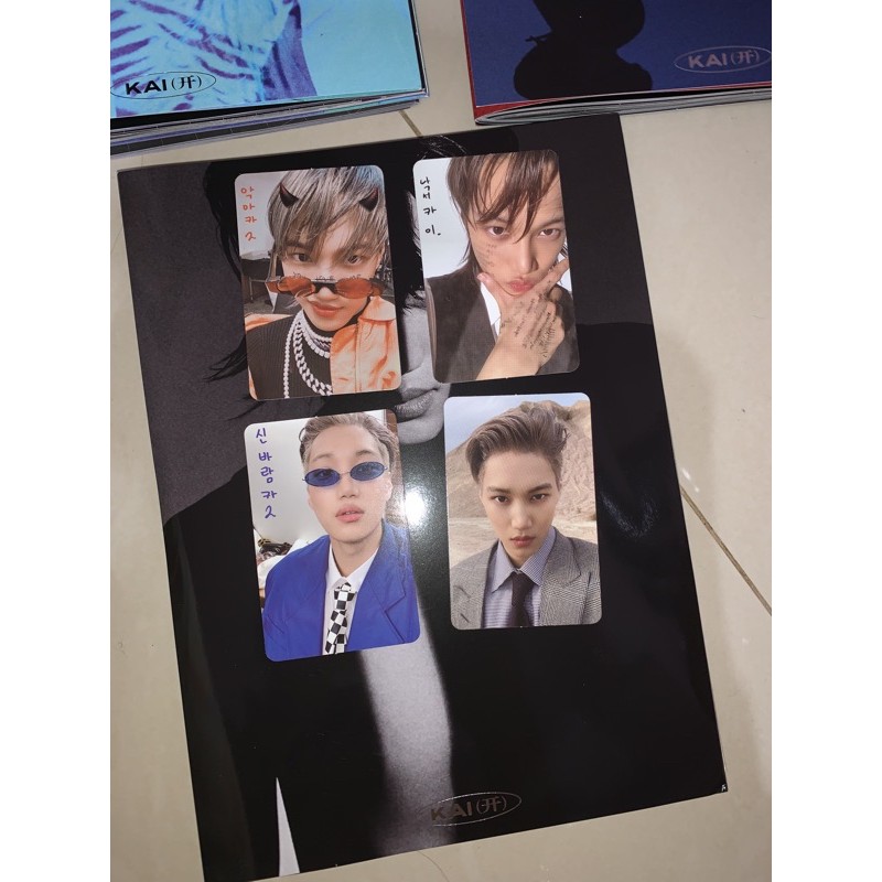 pc kai devil photocard mmmh solo album unsealed fullset BACA DESKRIPSI