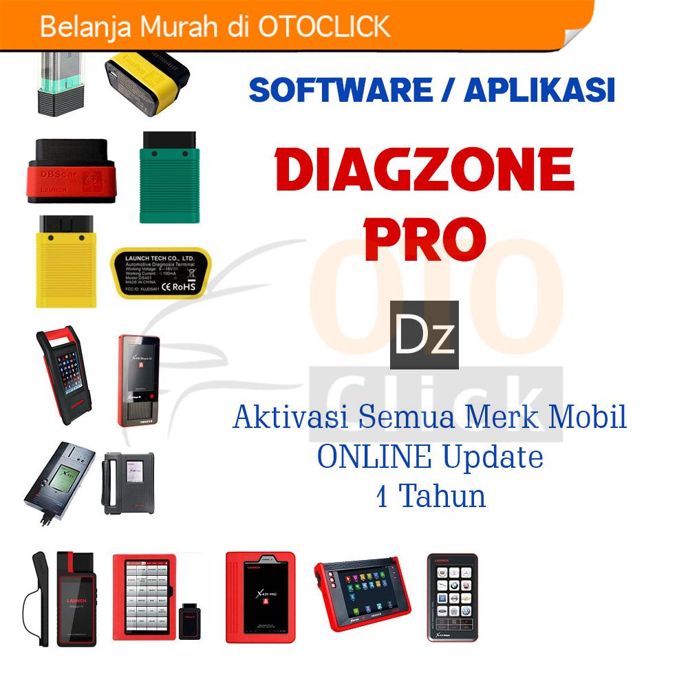 Aktivasi Full Software Diagzone Pro Launch Easydiag Golo X431 Mdiag