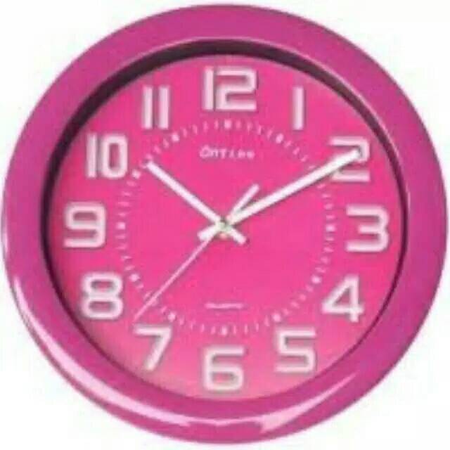 Jam dinding ontime 767 full warna