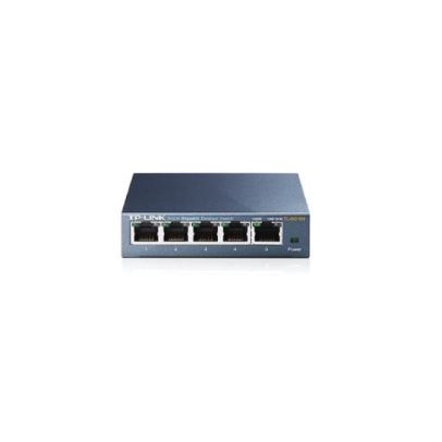 Switch hub tp-link 5 port metal 1000Mbps gigabit lan rj45 ethernet MDI/MDIX tl-sg105 - tplink sg-105