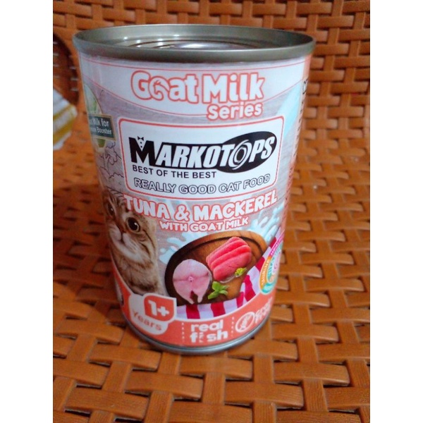 Markotops kaleng tuna &amp; mackerel 400gr