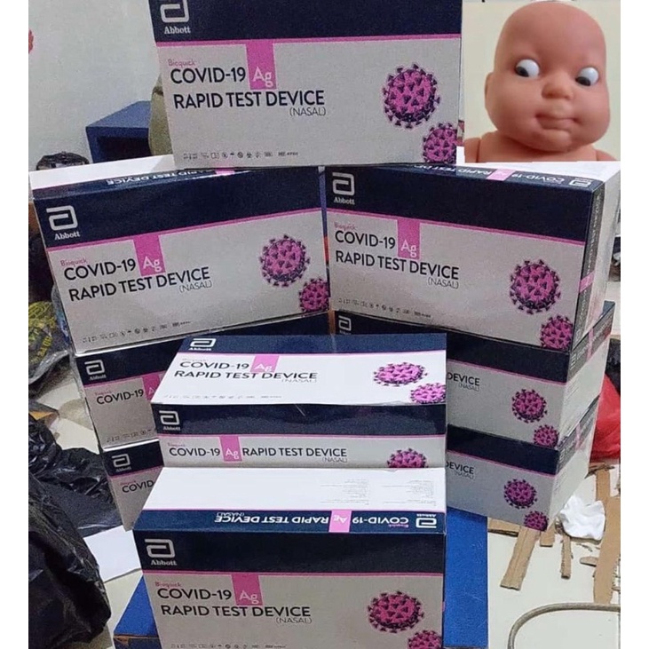 (Original) satuan SALE TERMURAH ORIGINAL ABBOTT NASAL 2cm bukan naso german panbio ag mandiri usa