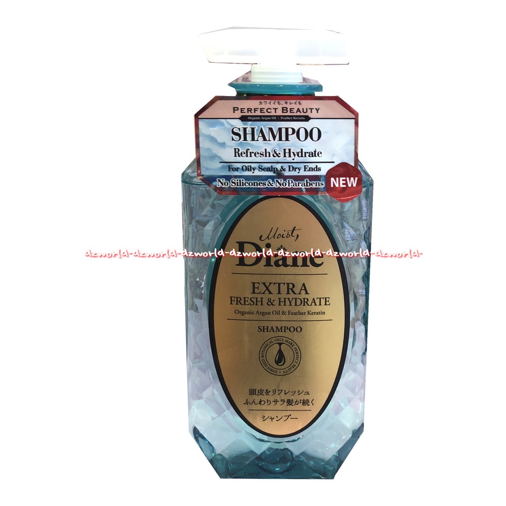 Diane Extra Fresh &amp; Hydrate Shampoo 450ml Shampo