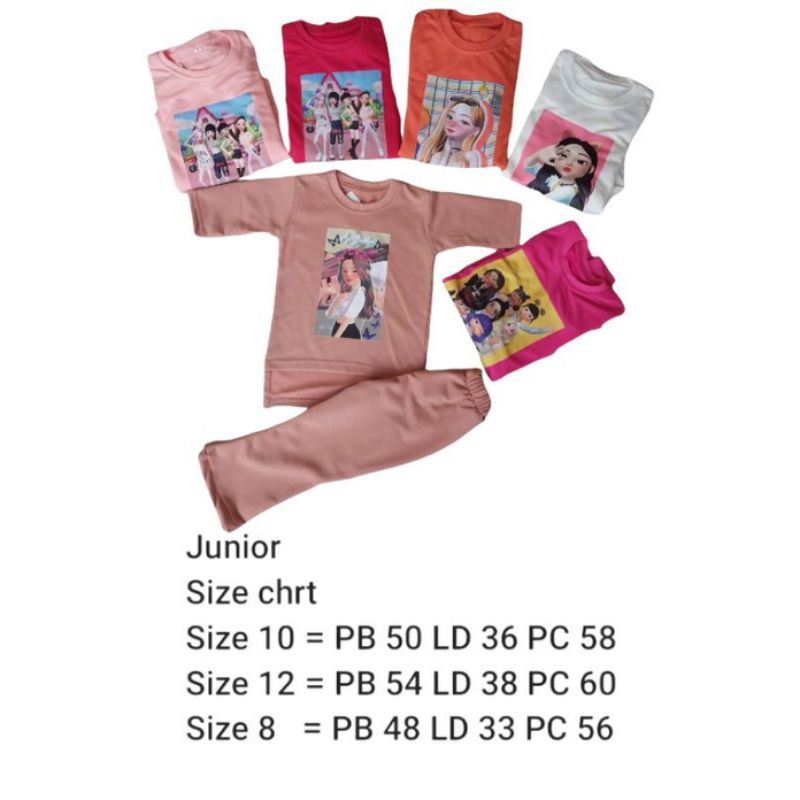 SET VIRAL JUNIOR 2022/KAOS VIRAL/ONE SET VIRAL JUNIOR ANAK ANAK