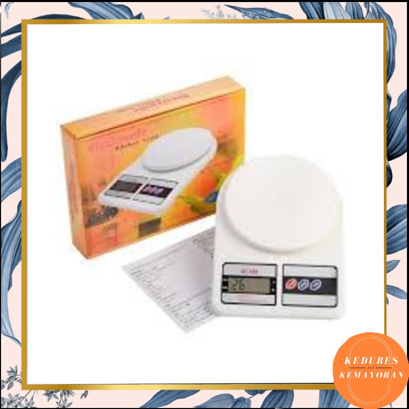 Timbangan dapur digital elektronik kitchen scale SF-400 (10Kg) - Timbangan Digital[KK]