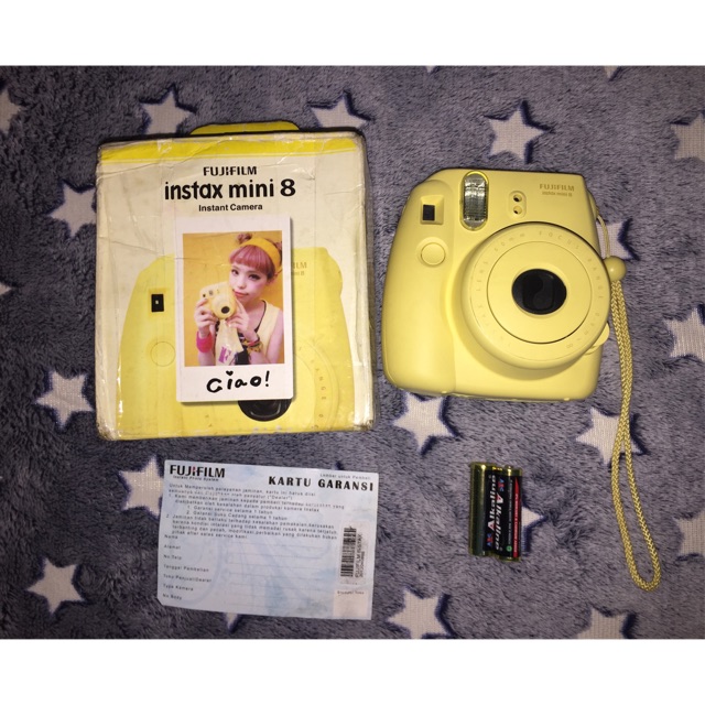 Instax mini 8 second kuning