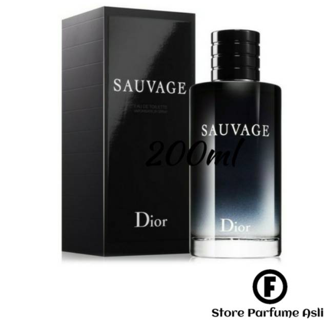 Parfum Original Sauvage Christian Dior Parfum Pria Edt 200ml