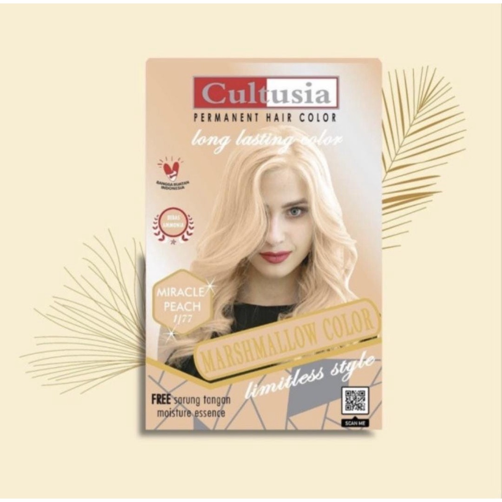 CULTUSIA Marshmallow Color 30 ml Pewarna Rambut Cat Rambut