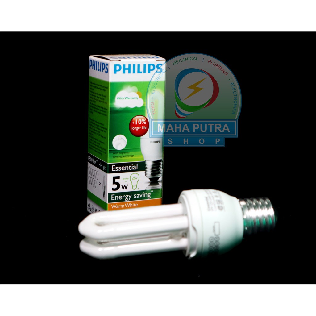 LAMPU LED PHILIPS 5 WATT ESSENTIAL. LAMPU PHILIPS.