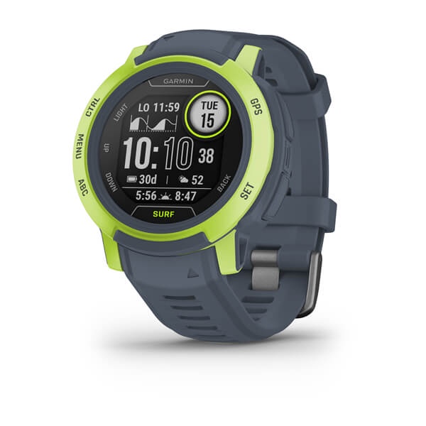 Garmin Instinct 2 Solar Surf Edition Bells beach l Mavericks Garansi Resmi TAM 2 Tahun