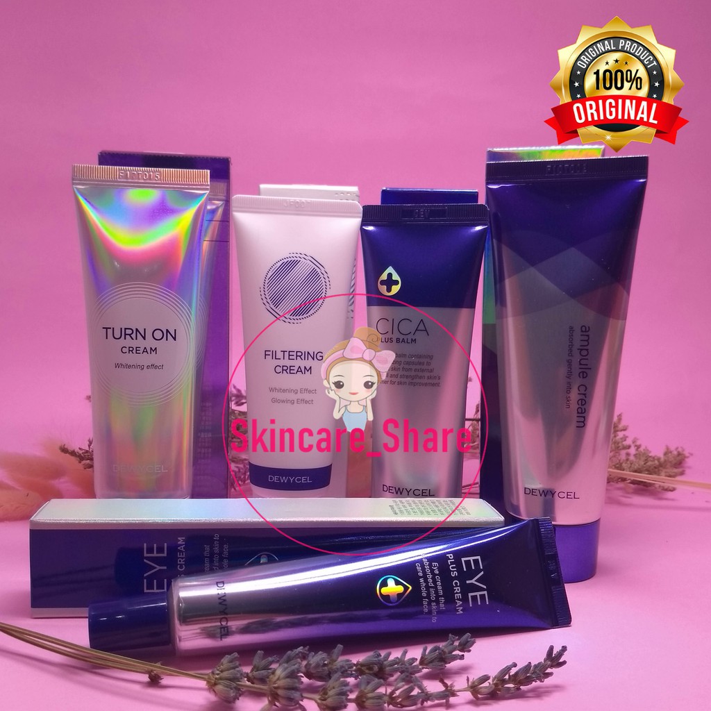 Dewycel Turn On Cream Cica Plus Balm Filtering Cream Eye Plus Cream Dewycel Ampule Cream [SHARE]