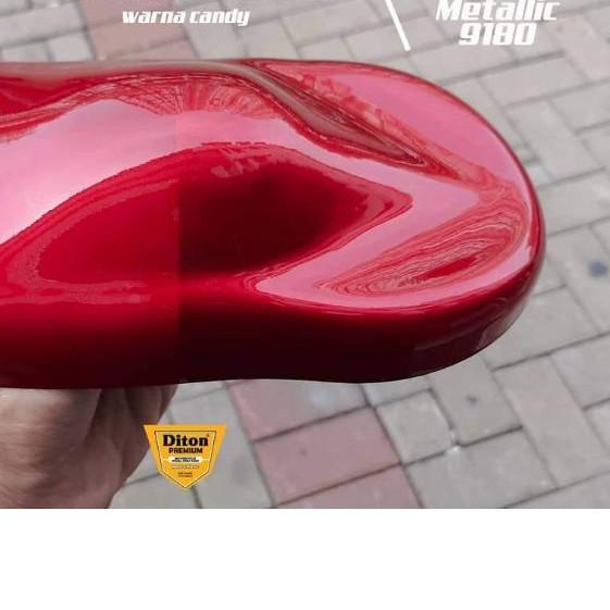 ♦ Cat Semprot Merah Candy Tone Red 9311 Diton Premium Spray Sepeda Motor Mobil Velg Pilok Bkn Samura
