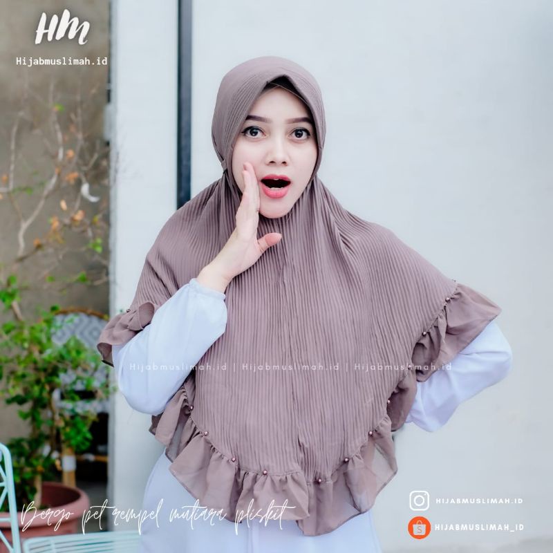 BERGO PLISKET PET REMPEL MUTIARA