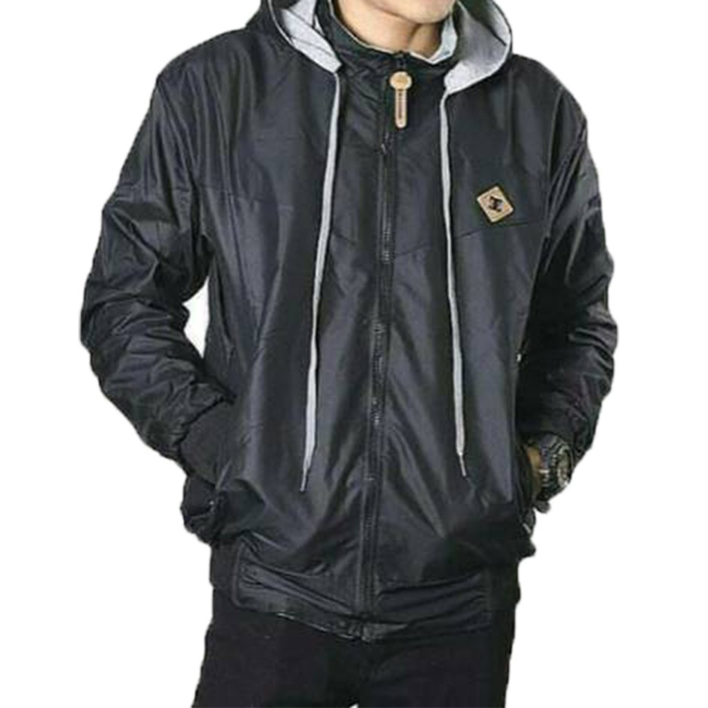 [BAYAR DI TEMPAT/COD] JAKET BOLAK BALIK PRIA BB 2in1 PARASUT FLEECE / JAKET BOLAK BALIK PRIA WANITA