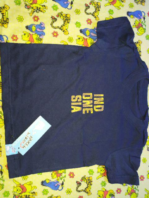 Baju Kaos Bayi & Anak Batik Indonesia 6 Bulan - 12 Tahun Bahan Katun Combed 30s Super Lembut