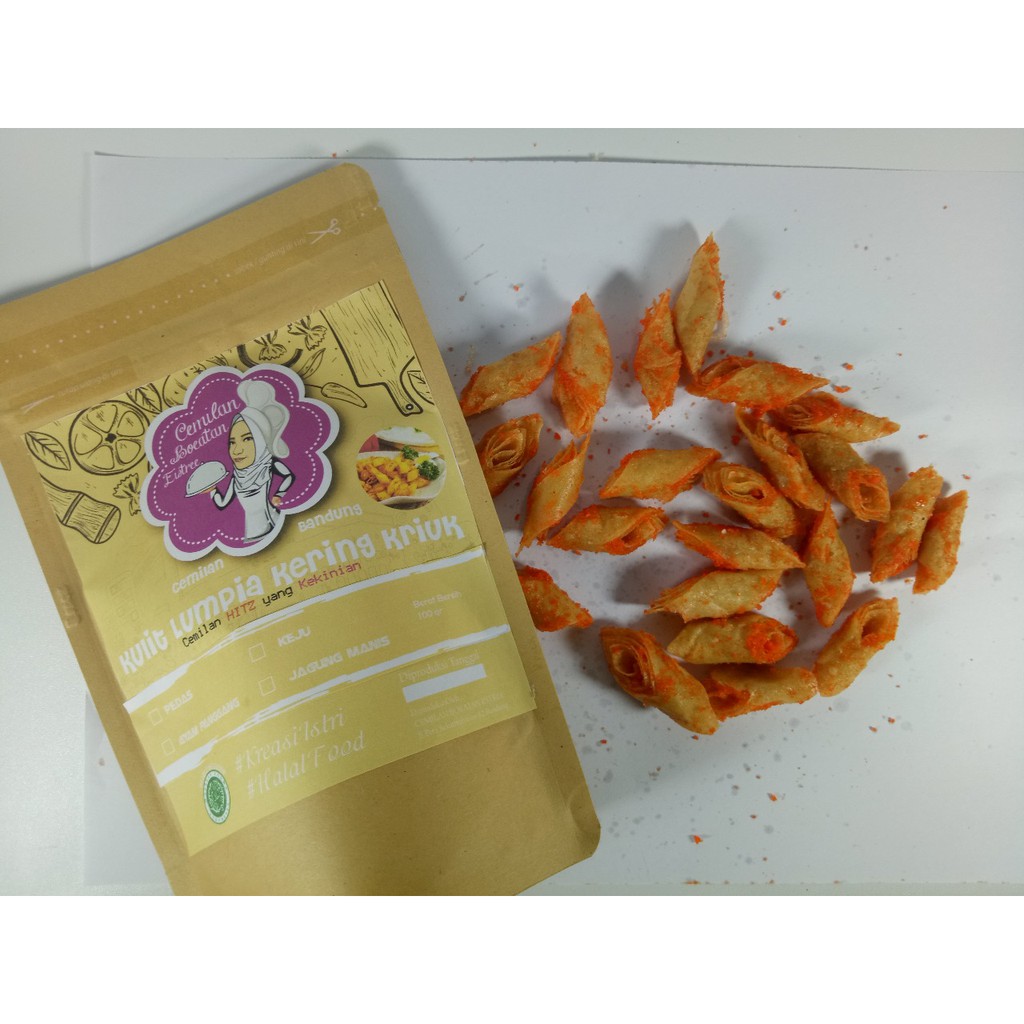 

KULI KRIUK - Kulit Lumpiah Garing Kriuk Aneka Rasa - Pedas
