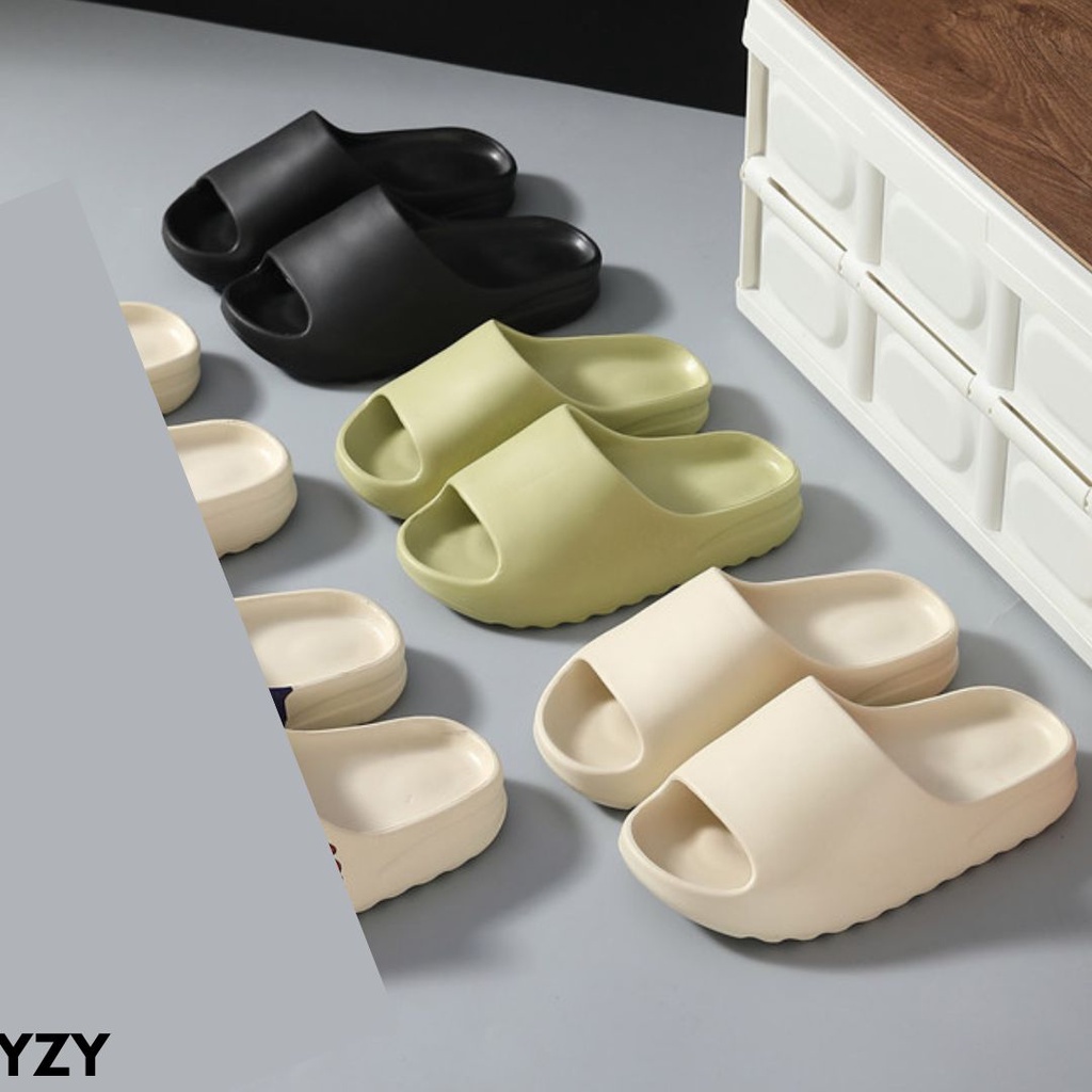 Gypsy - Sandal Slide Slip On Unisex Wanita Sendal Pria Bahan Karet Jelly Anti Slip Kualitas Import YZY