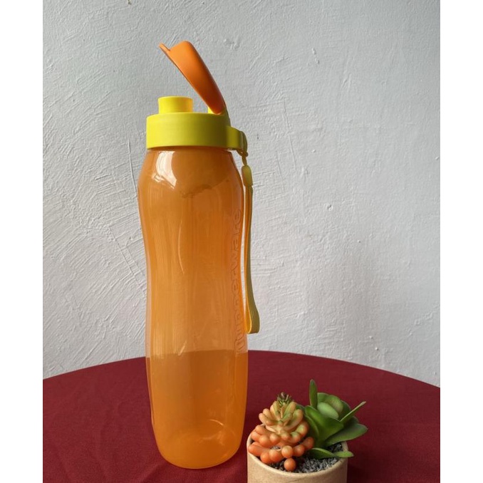 DISKON SPECIAL Tumbler TUPPERWARE Eco Bottle 1 Liter - Orange
