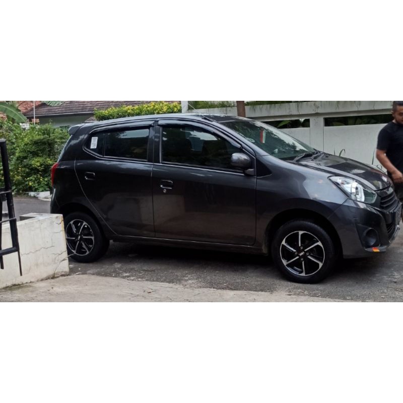 4 Velg R14 PCD 100+Ban 175/65 agya ayla karimun sigra calya sirion classy brio mobilio jazz yaris harga yg tercantum untuk 4 velg dan 4 ban tinggal pasang