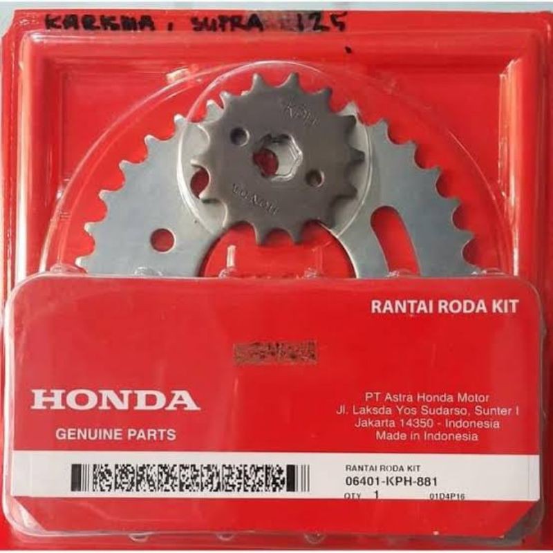 PROMO FLASH SALE ATS GEAR SET HONDA KARISMA SUPRA X 125 KPH