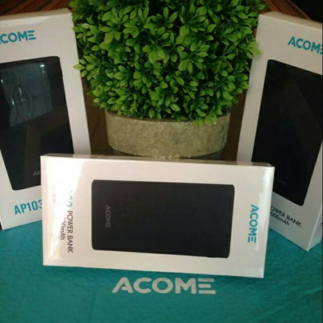Power Bank 10.000mah ACOME Fast Charge 2 Output