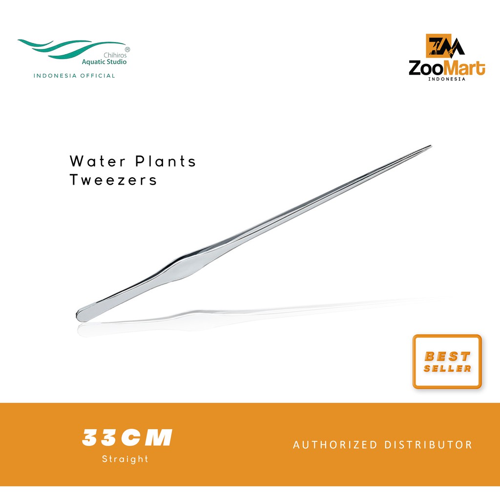 Chihiros 33cm Straight tweezers / Pinset Aquascape / Pinset Tanaman Air Aquascape