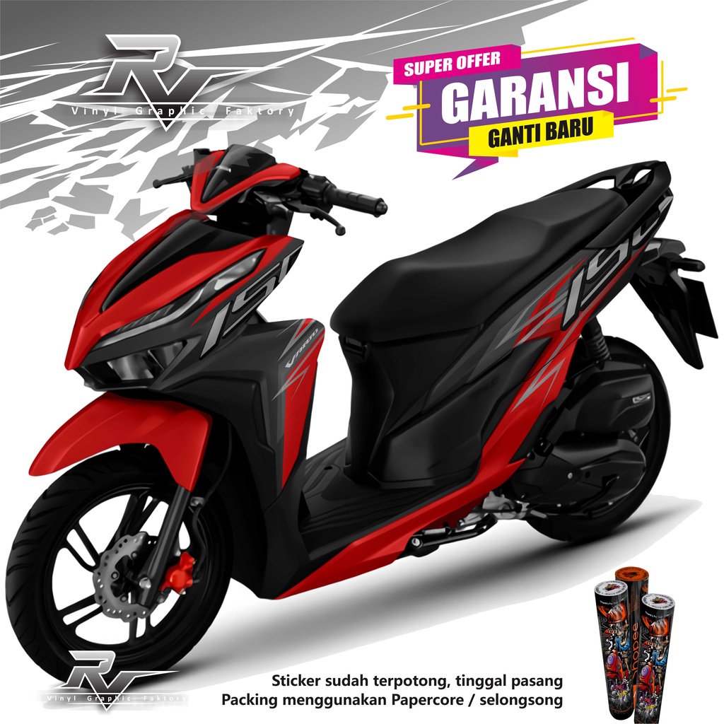 Jual V09 Decal stiker Sticker New Vario / vario 125 150 Full Body