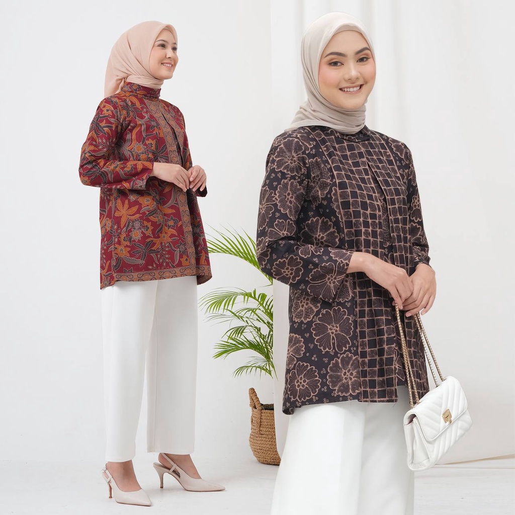 FITTINGROOM11 Blouse Batik - Malika Blouse