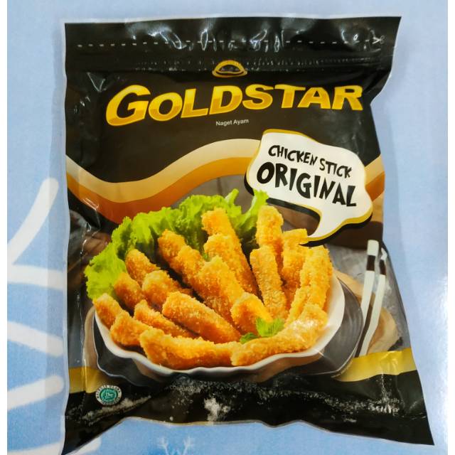 

[FRESH SIAP KIRIM]NAGET CHIKEN STICK ORIGINAL GOLDSTAR 500GR