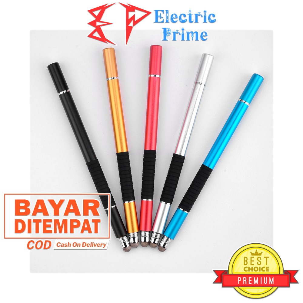 Stylus Pen Nib 3 in 1 Tripledi Touch Drawing Tablet Tip iPad Android IOS Iphone Menggambar