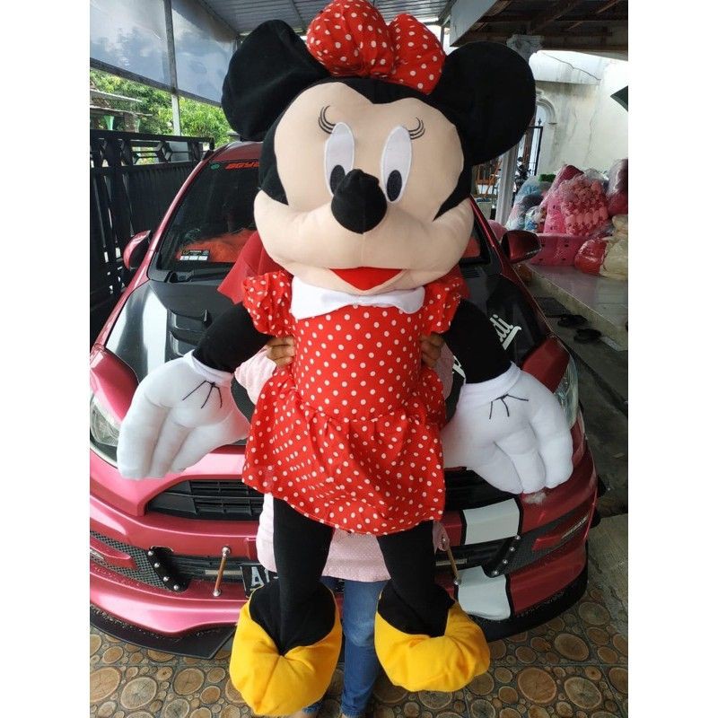 BONEKA MINNIE MOUSE MURAH / BONEKS MINNIE MOUSE LUCU MICKEY MOUSE TERMURAH TERLARIS