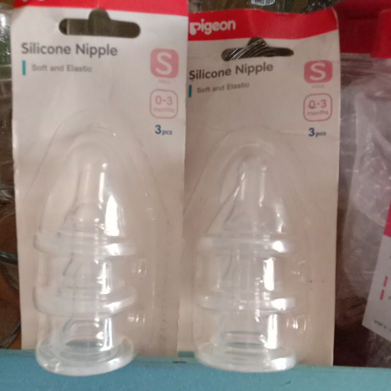 silicon botol susu pigeon