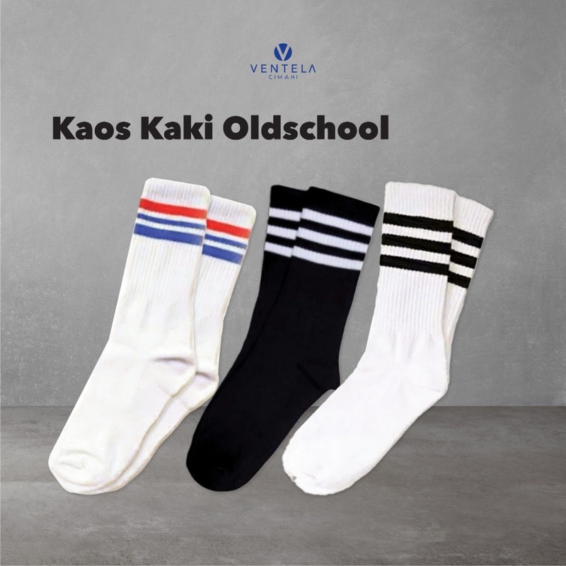 Kaos Kaki Oldschool Panjang