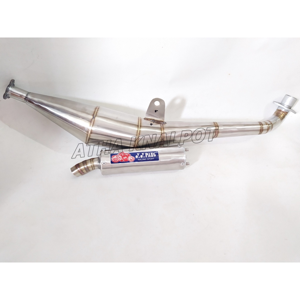 Knalpot Fiz R YY PANG Samping 2tak Stainless