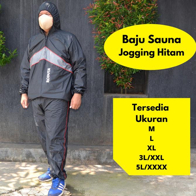 Jaket Sauna Olahraga Roduta Tipe Jogging