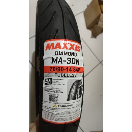Ban Depan Tubles Maxxis Diamond 70 90 14 Mio Sporty Mio Soul Mio Smile Mio J Mio M3 Mio 125 Mio GT 1
