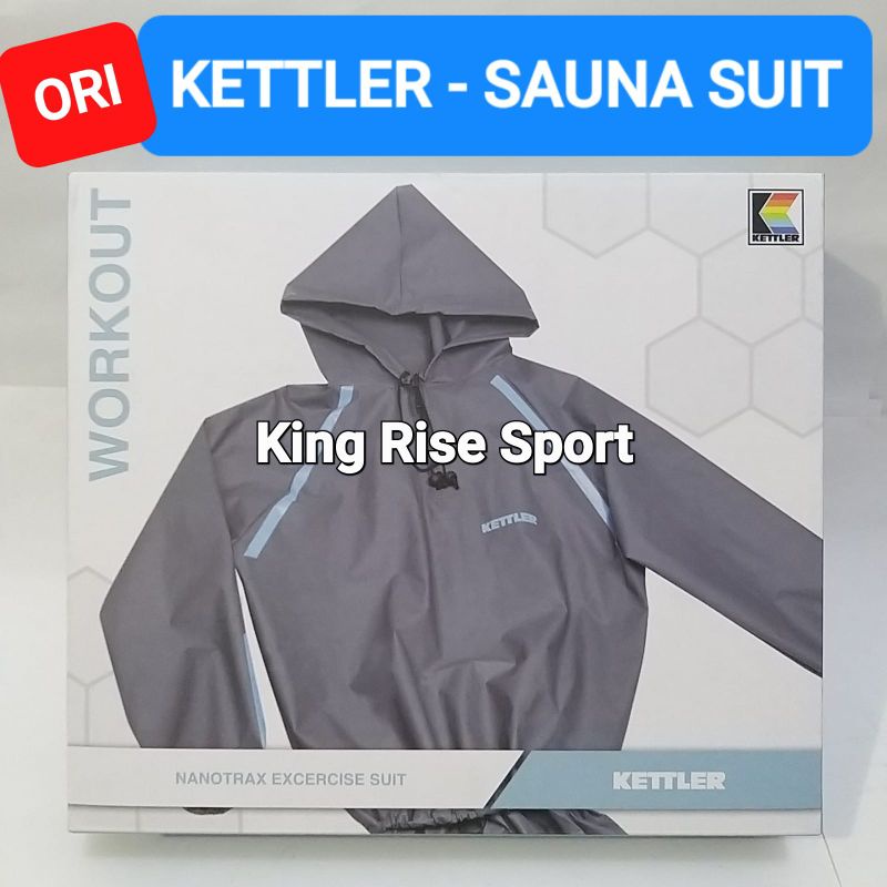 Kettler Nanotrax Sauna Suit/ Exercise Suit/ Baju Stelan Sauna