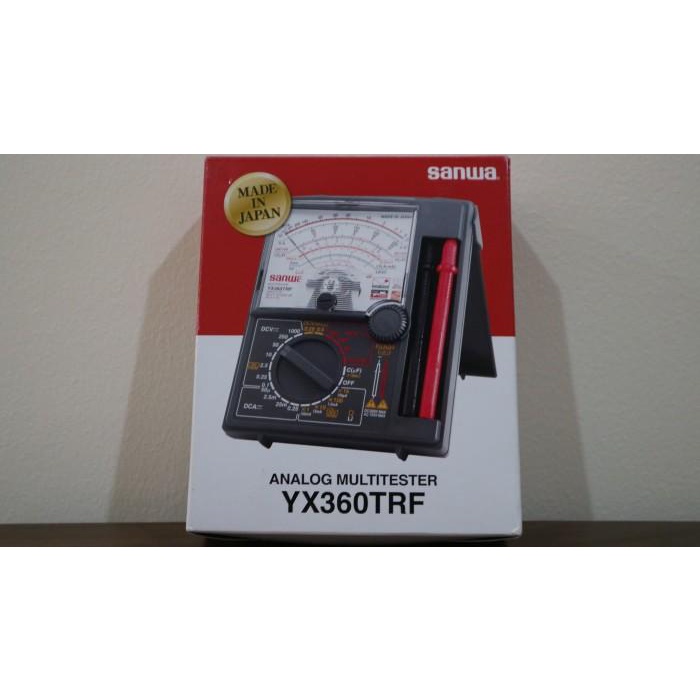 Current Meter Sanwa Analog Multitester Yx360Trf Made In Japan